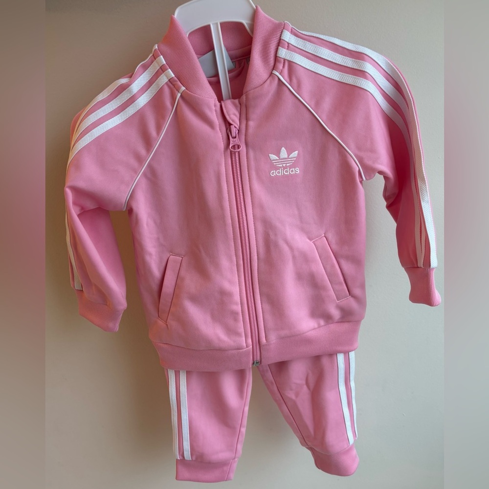 baby Adidas tracksuit.